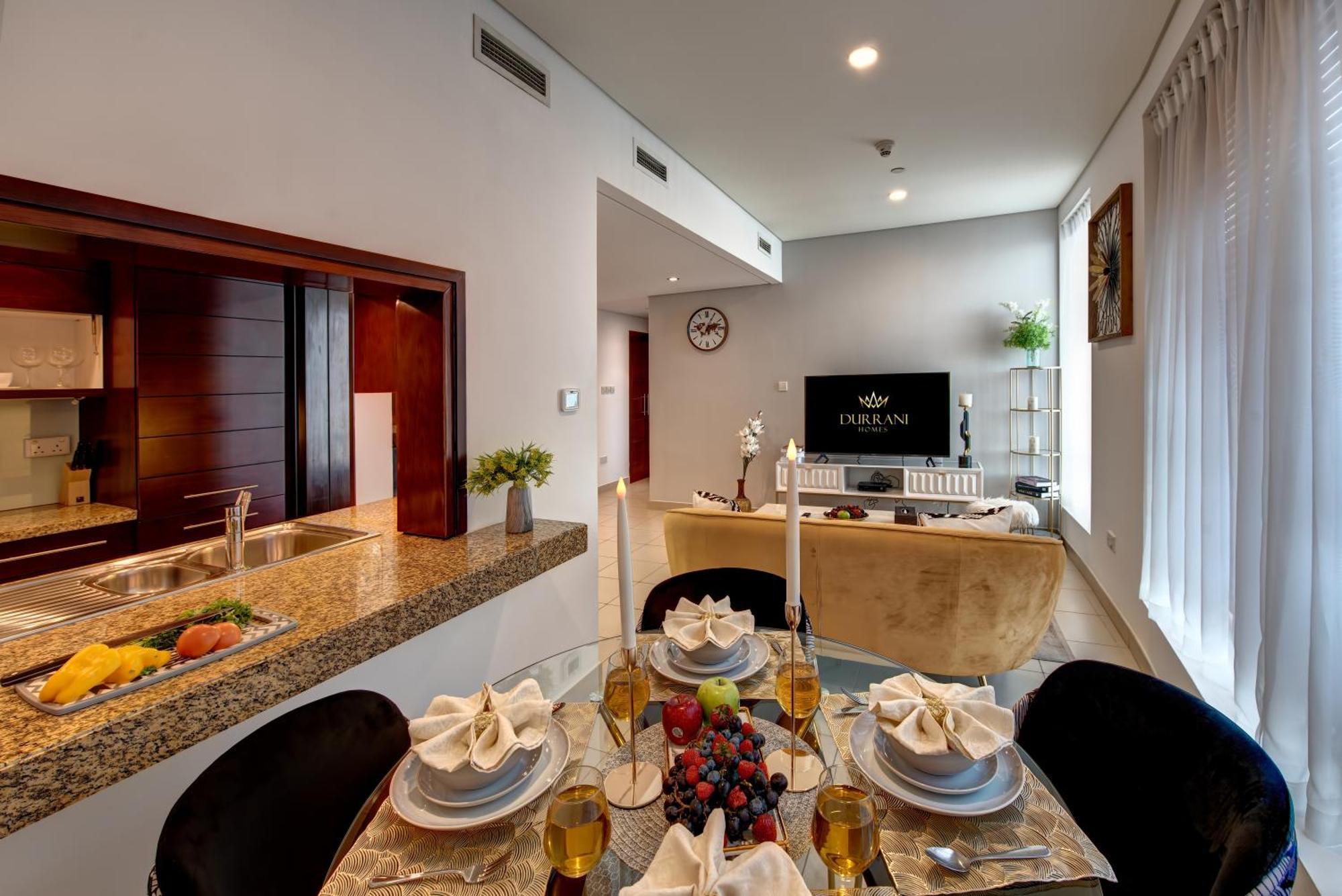 Durrani Homes - Iconic Burj Views Living Dubái Exterior foto